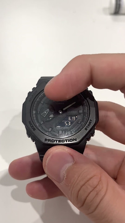 How To: Change the time and date on a G-shock watch #gshock #watch #casio