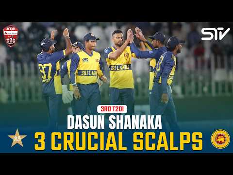 Dasun Shanaka 3 Massive Wickets | Pakistan vs Sri Lanka | Match 03 | T20I Series 2026 | PCB | M9P1H