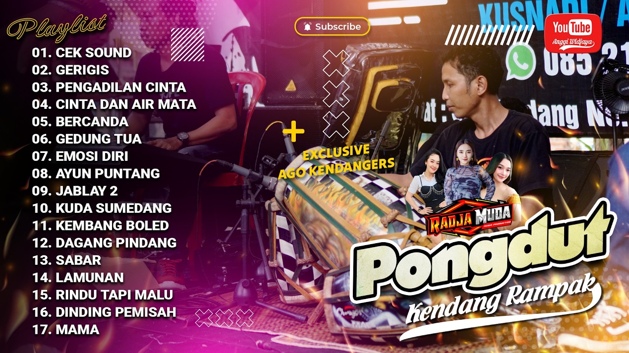 KOLEKSI MP3 113 - FULL ALBUM PONGDUT KENDANG RAMPAK GERIGIS AGO KENDANGERS TERBARU 2026