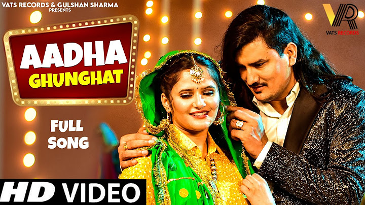 Aadha Ghunghat ( Full Song ) Amit Saini Rohtakiya,Anjali Raghav |New Haryanvi Songs Haryanavi 2024