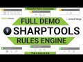 SharpTools Rule Engine Walk-through | Complex Automation Simple (2020)