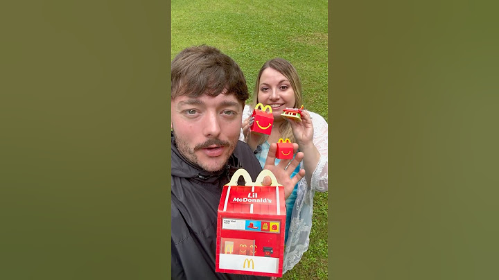 NEW Lil McDonald’s Happy Meal Toys