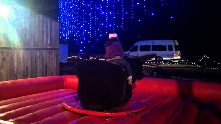 Therese bull riding