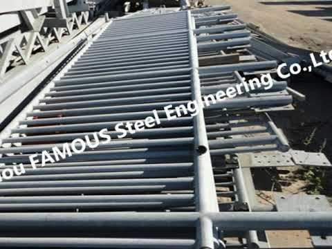 UK British BS Standard Compact 200 Modular Panel Steel Bailey Bridge ...