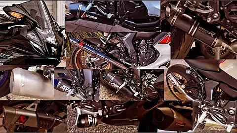 YAMAHA YZF R7 Exhaust Sound Compilation (12 Exhaust Models). Choose The Best Exhaust Sound?!