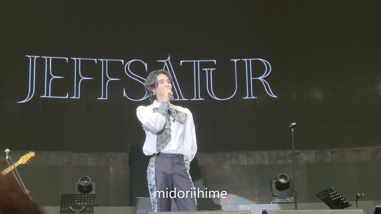 Jeff Satur - Fan Project by Saturdayss Indonesia - Live On Saturn Jakarta 2023