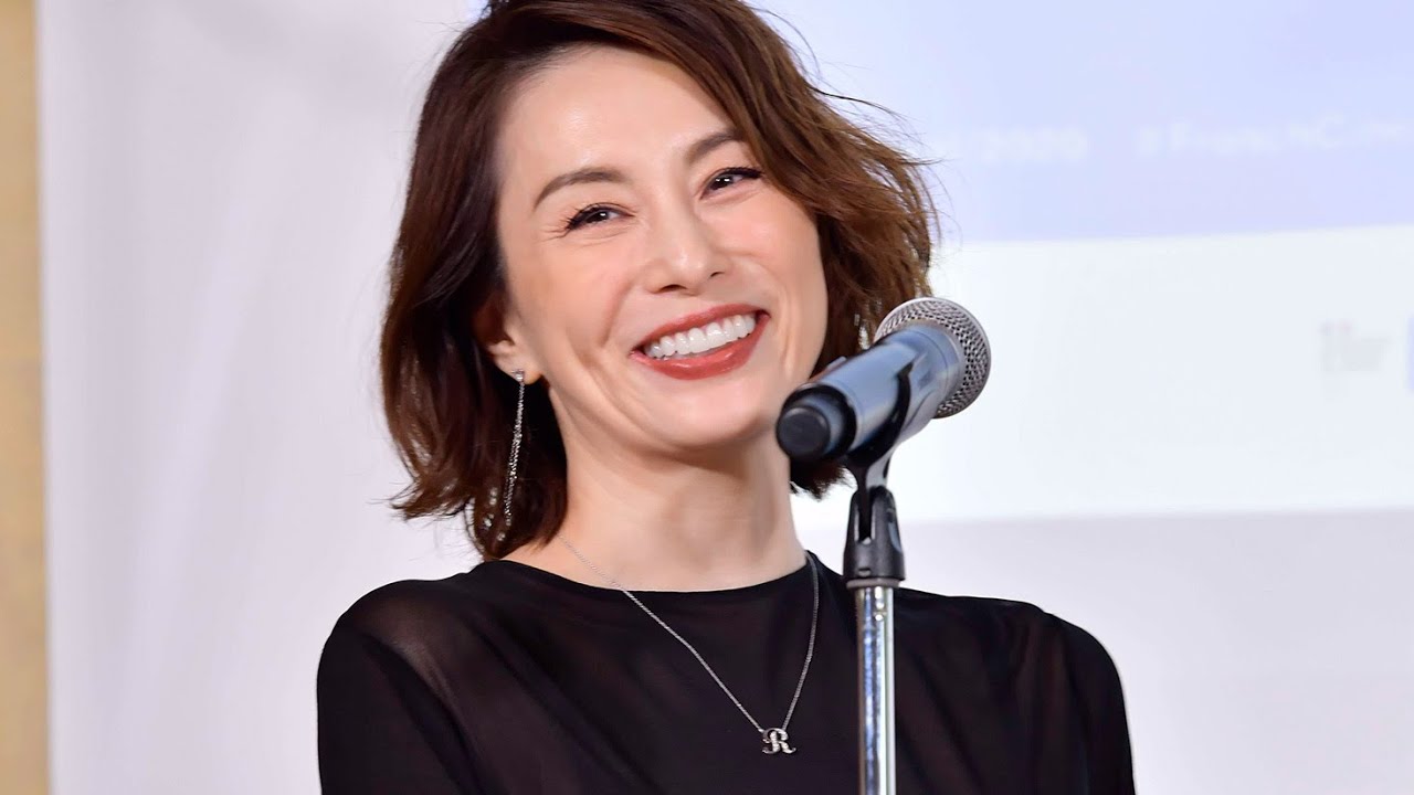 米倉涼子 流ちょうなフランス語であいさつ フランス映画祭 横浜 フェスティバル ミューズに Youtube