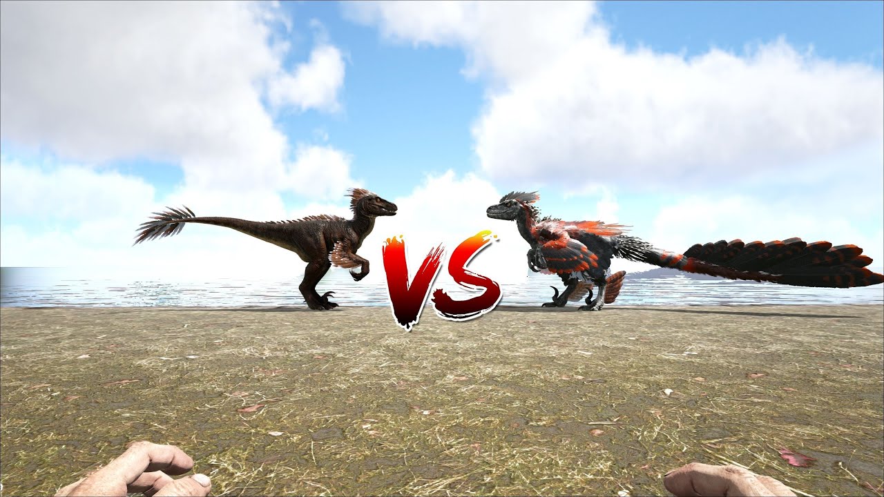 Raptor Vs Deinonychus | Ark Survival Evolved 2021 (Updated)