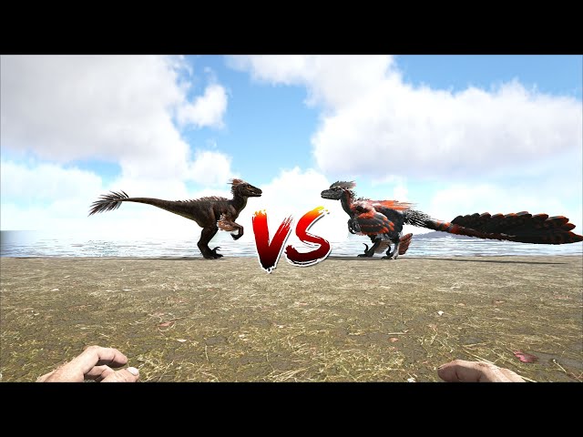 Deinonychus VS Raptor, Carno, Trike & MORE, ARK Valguero