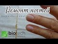 Видеоурок - Ремонт ногтей (шелк + биогель)