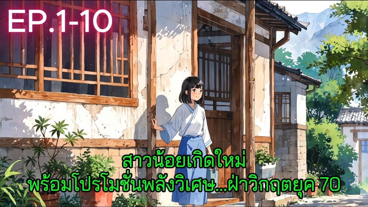 สาวน้อยเกิดใหม่พร้อมโปรโมชั่นพลังวิเศษ ฝ่าวิกฤตยุค 70 EP.1-10