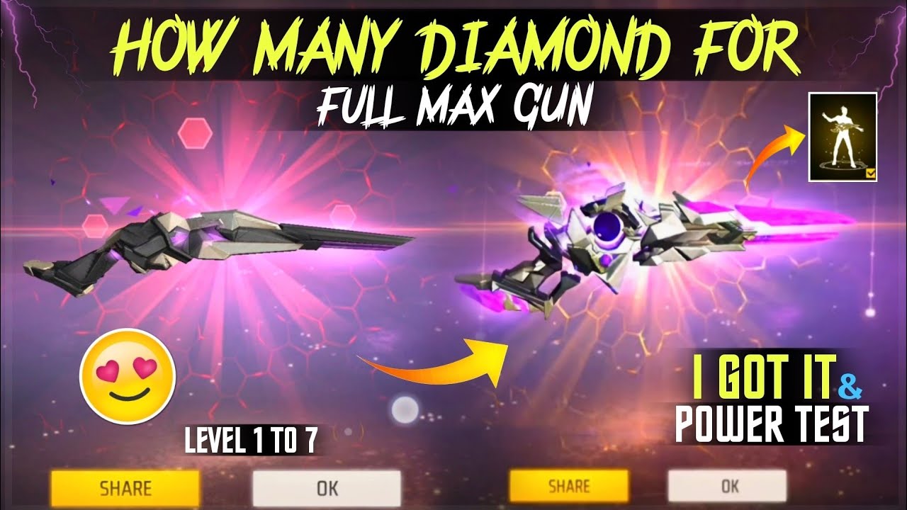 I Got M1887 Evo Skin In Free Fire😱 | M1887 Full Max 7 Level Upgrade Diamond 🤔