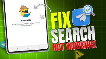 How to Fix Search Not Working on Telegram | Resolve Search Bar Error