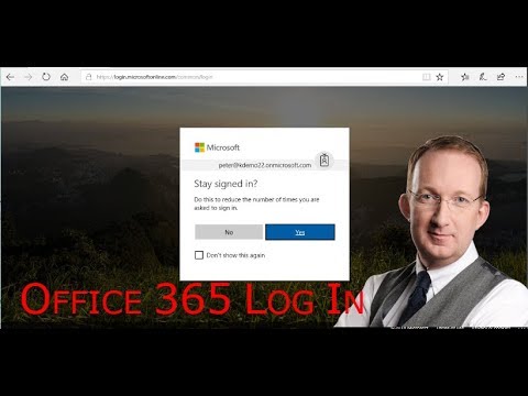 Sign In To Office 365 and Stay Signed In