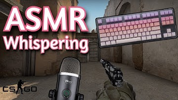 ASMR Gaming | CS:GO COMPETITIVE DUST II | No Talking + Keyboard/Mouse Sounds 💤