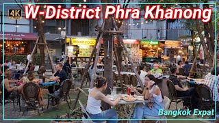 Popular Expat Night Food At W-District Bangkok - Phra Khanong