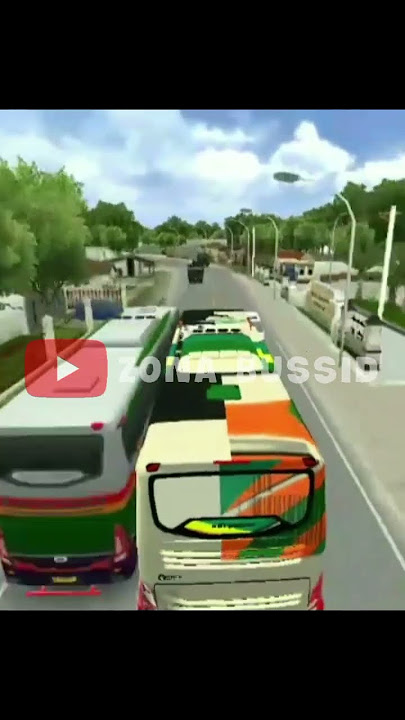 Ketika Bus Kehabisan Rem Angin di Bussid #youtubeshorts #bussimulatorindonesia #bussid #bussidupdate