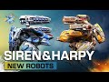 Harpy and Siren 🔥🧊 Robots Overview - War Robots