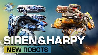 Harpy and Siren 🔥🧊 Robots Overview - War Robots screenshot 3