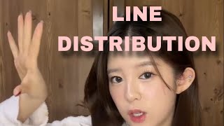Daisy (ex-momoland member) explains LINE DISTRIBUTION