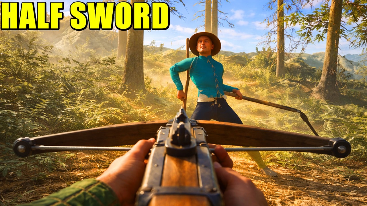 LA BALLESTA ES MUY LOCA en HALF SWORD