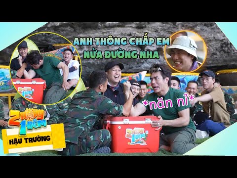 Video Dương Lâm thi vật tay với anh chiến sĩ, 