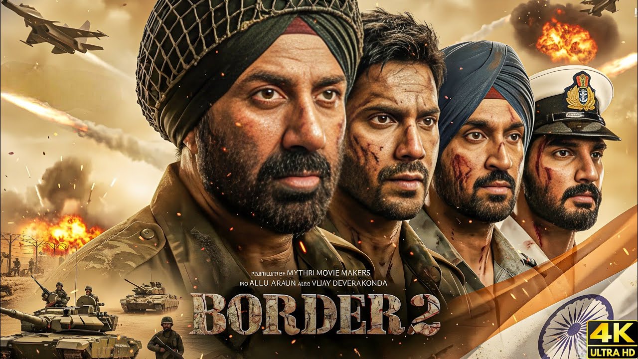 Border 2 Full Movie Hindi Dubbed 2026 | Sunny Deol I Varun Dhawan I Facts And Reviews