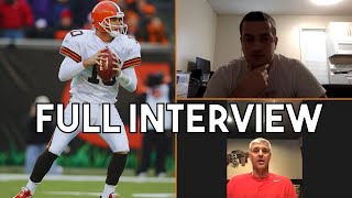 Interview With Former Browns QB Kelly Holcomb