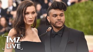 The Weeknd Bella Tongue Down TMZ Live