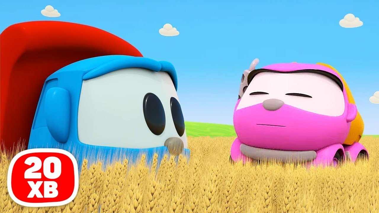 🚜 Вантажівочка Льова та друзі збирають незвичайні машини для роботи в полі!