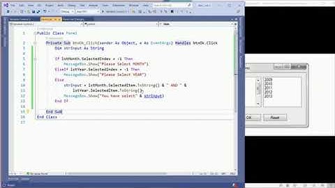 VB.NET | List box Example (Part 2)