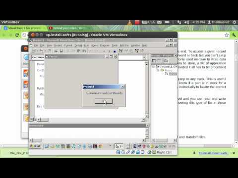 การตรวจจับข้อผิดพลาด Error Detection ใน Visual basic
