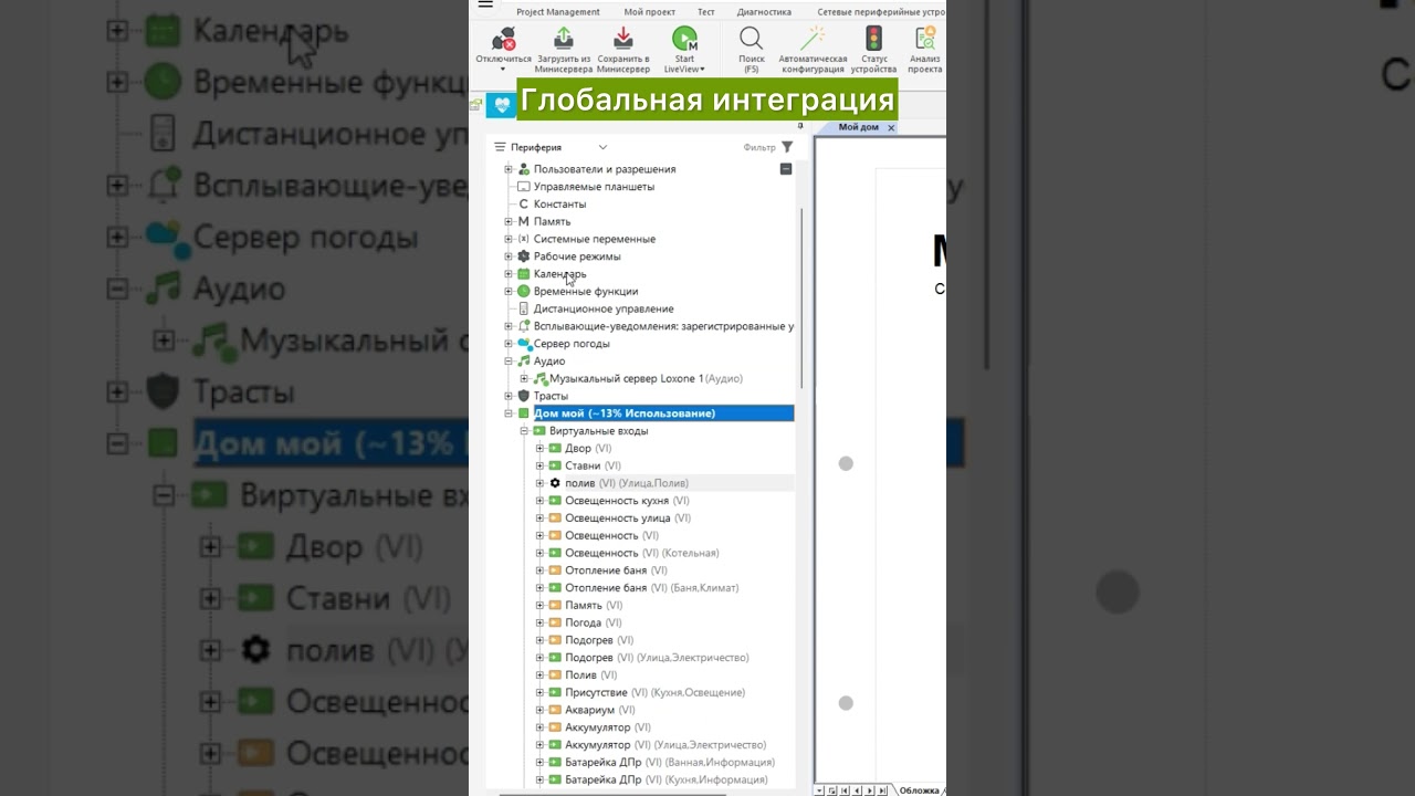 Мой «Умный зоопарк» с Miniserver GO Loxone 