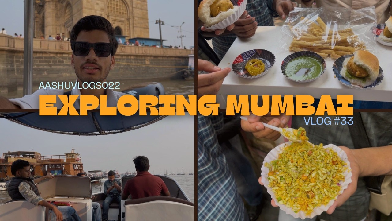 Exploring Mumbai | TRAVEL VLOG | ENTERTAINMENT VLOG | AASHUVLOGS022 | VLOG #33