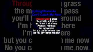 Can't Catch Me Now Olivia Rodrigo ( #Karaoke #Version #King with sing along Lyrics )