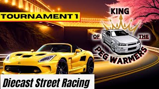 Win or Go Home Tournament in this 8 Car Downhill Thrill Ride