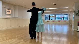 287 アングル相貴 菊田和嘉子／ Pro St B カップル部門 ／ EJBDFオンラインダンス競技会
