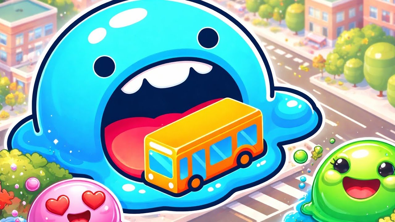 Super Slime.io-SATISFYING Black Hole Gameplay | NEW GAME#21#SuperSlime#BlackHoleGameplay#gameplay