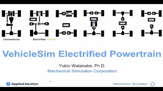VehicleSim Electrified Powertrain