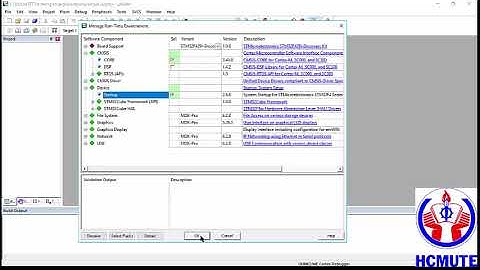 Tạo project trong keil C