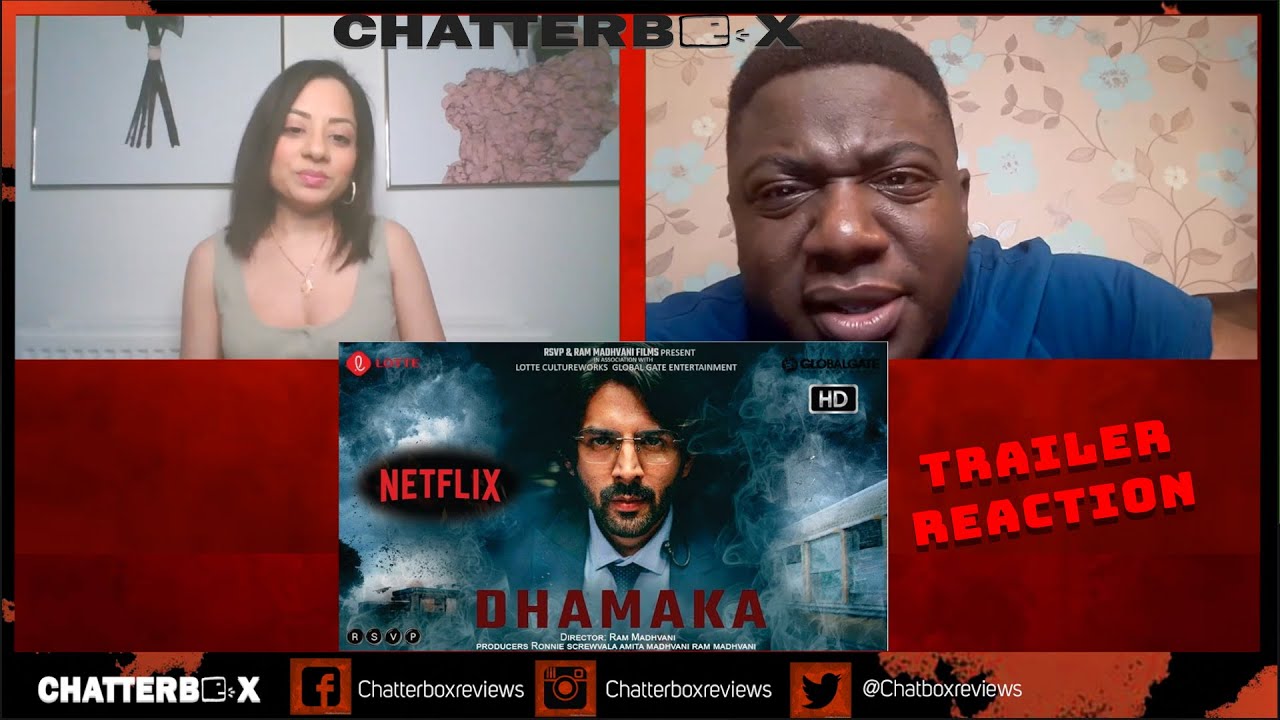Dhamaka - Kartik Aaryan, Ram Madhvani TRAILER REACTION | CHATTERBOX