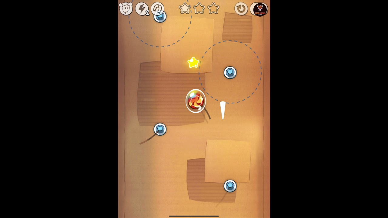 Cut the Rope: CARDBOARD BOX All Levels 1-15 / 3 Stars Gameplay 