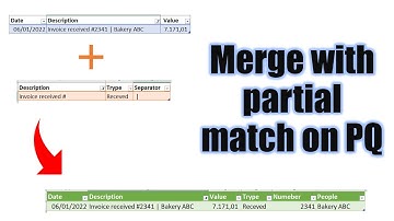 Power Query merge with partial match