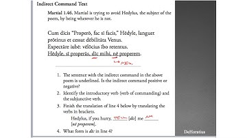 Shelmerdine Intro to Latin Chapter 28b - Noun Clauses