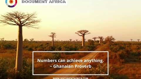 DOCUMENT AFRICA - INTRO VIDEO