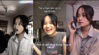 Tik Tok VN || Quỳnh Hoa Cô Gái Vàng Trong Làng Cà Khịa Cùng với những câu nói đi vào lòng đất