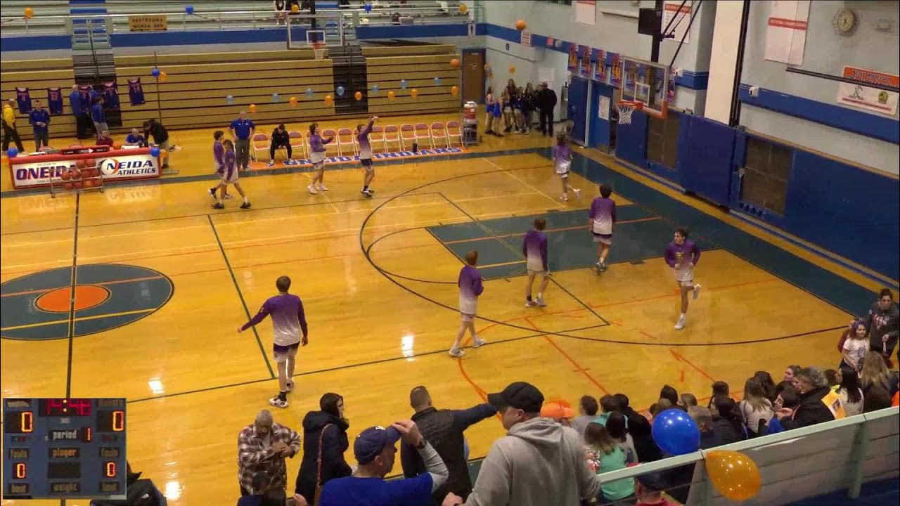 Oneida High School vs Holland Patent High School Boys' JuniorVarsity Basketball YouTube