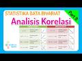 Statistika Data Bivariat • Part 9: Analisis Korelasi - Koefisien Korelasi dan Koefisien Determinasi
