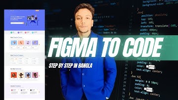 Turn Figma UI Into Real Code – HTML CSS Bootstrap Tutorial | ফিগমা UI থেকে কোড  টিউটোরিয়াল