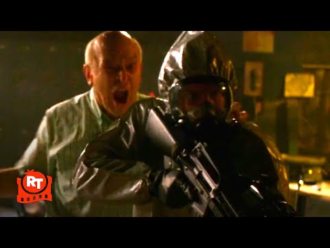 Quarantine 2: Terminal (2011) - Zombies vs. Soldiers Shootout Scene | Movieclips